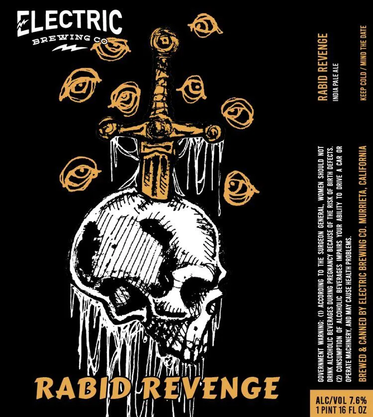  Rabid Revenge 16oz 4 Pack